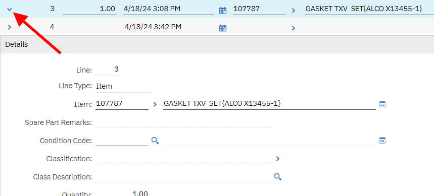 Create a Material Requisition screenshot 12