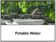 button to access potable water site