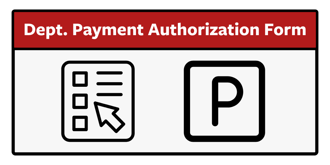 Dept. Payment Authorization Form