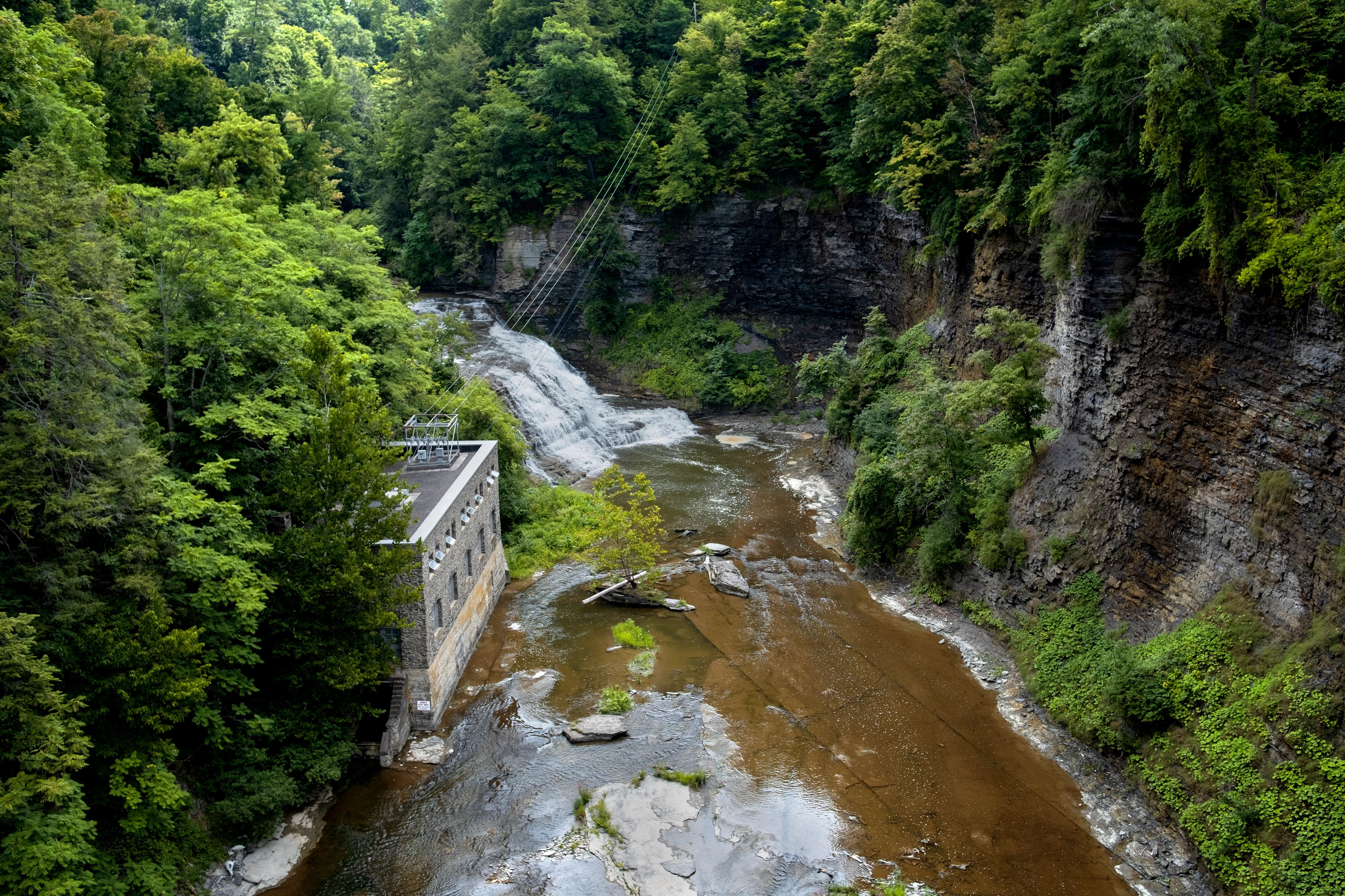 Cornell's Hydroelectric plant