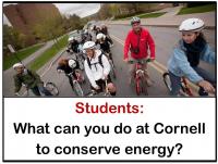 what can students do save energy