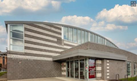 Photo of the front of Friedman Wrestling Center